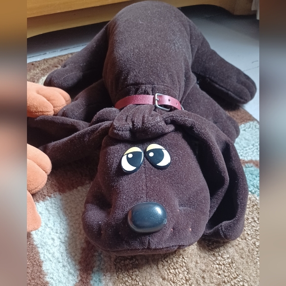 Vintage 80s Pound Puppies 3 Dog 1985 Plush Set & Read Along Book & Cassette - Picture 10 of 14